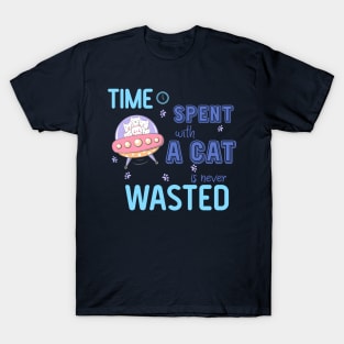 Time spend with a cat T-Shirt